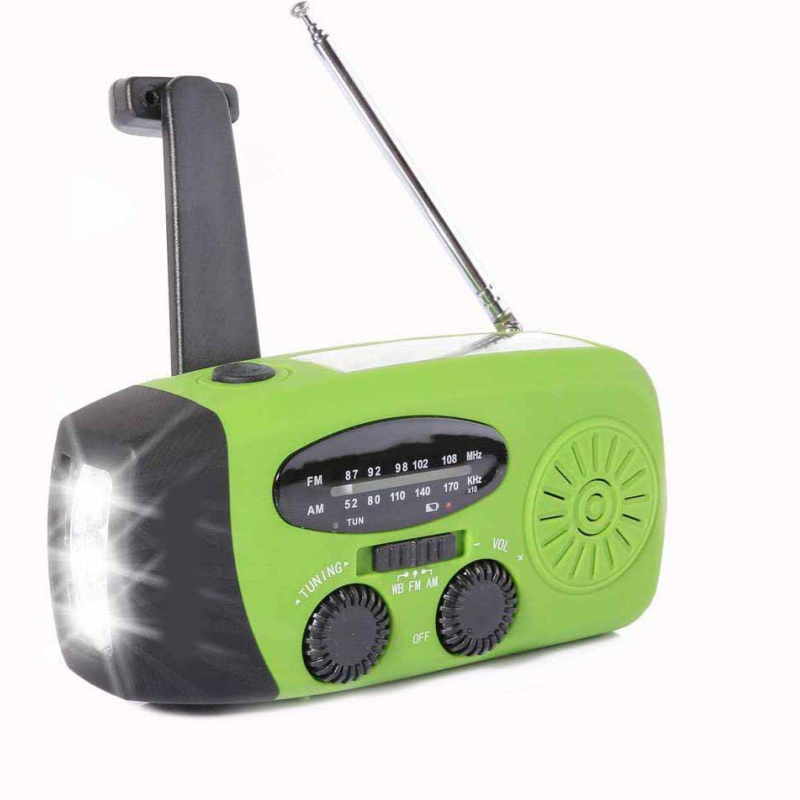 Portable Emergency Solar Hand Crank Radio