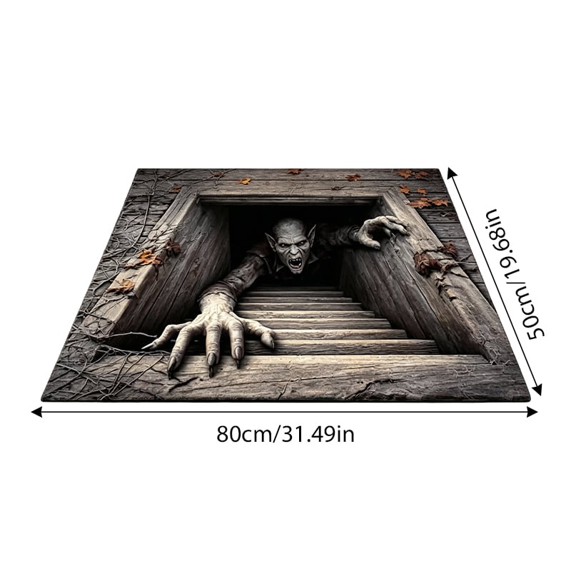 Halloween Horror Welcome Mat