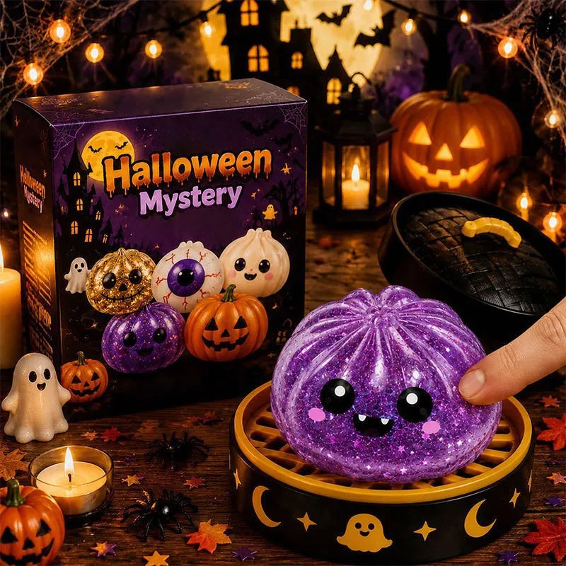 Halloween Mystery Glitter Dumpling Squishy