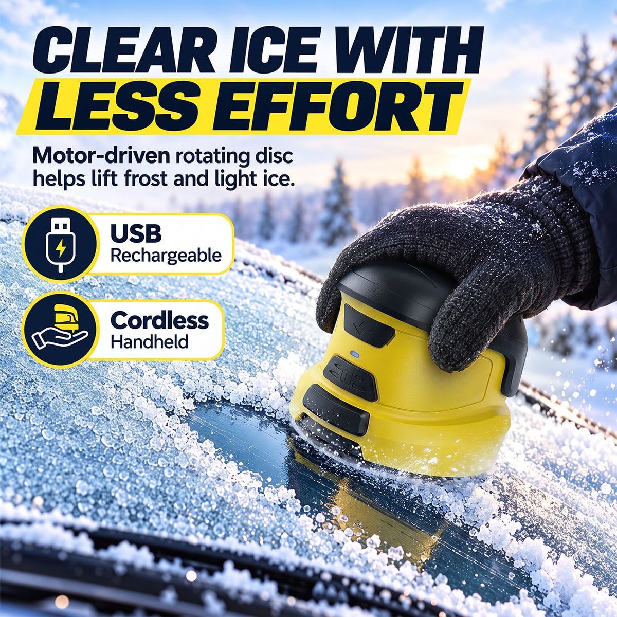 Electric Snow & Ice Scraper