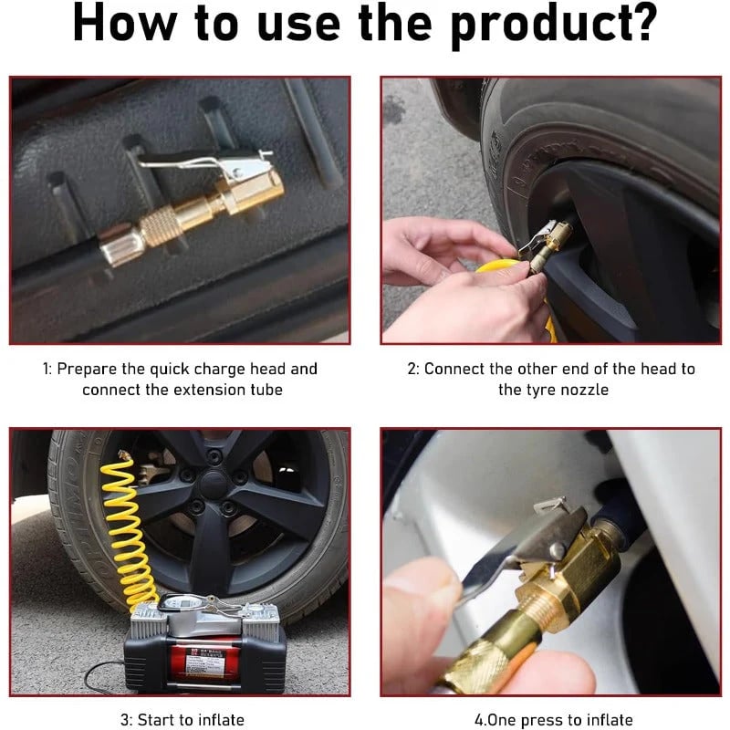 Tire Air Chuck