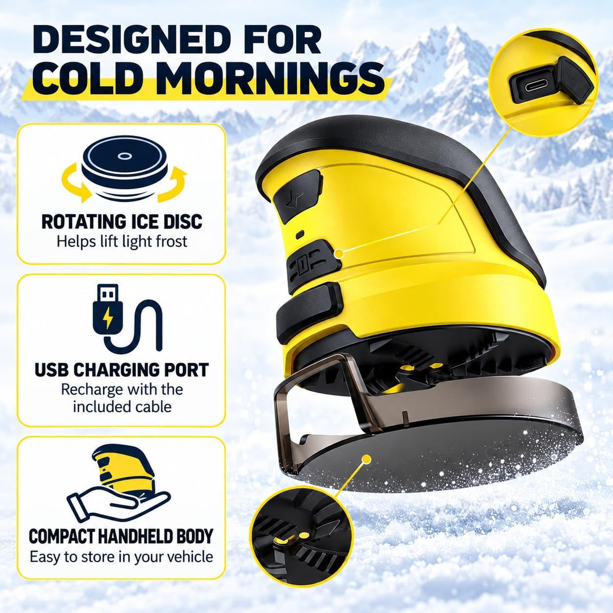Electric Snow & Ice Scraper