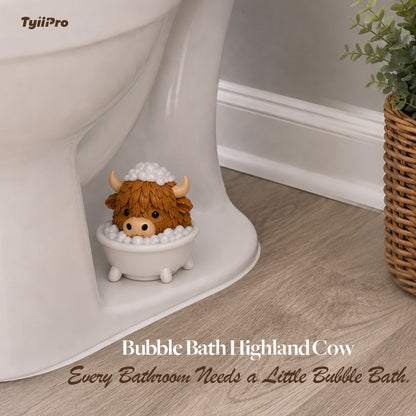 Tyiipro™ Highland Cow Toilet Bolt Covers | Cute Bathroom Decoration