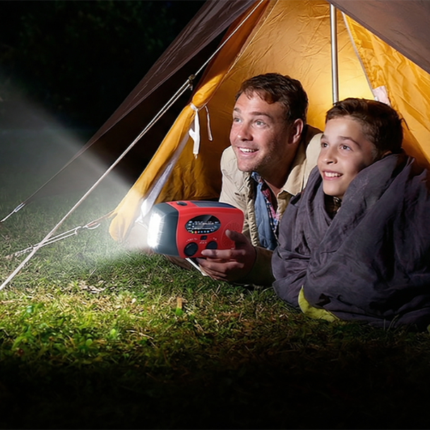 Portable Emergency Solar Hand Crank Radio