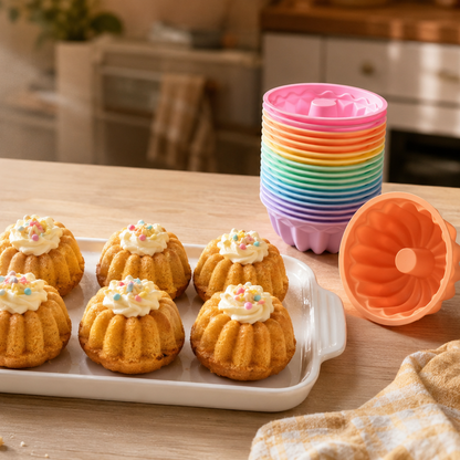 TYIIPRO™ Silicone Pumpkin Baking Cups Set