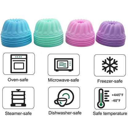 TYIIPRO™ Silicone Pumpkin Baking Cups Set