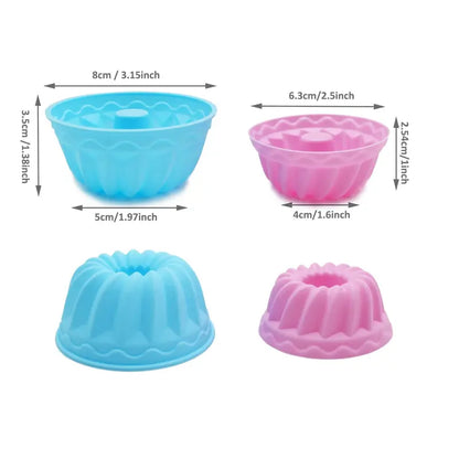 TYIIPRO™ Silicone Pumpkin Baking Cups Set