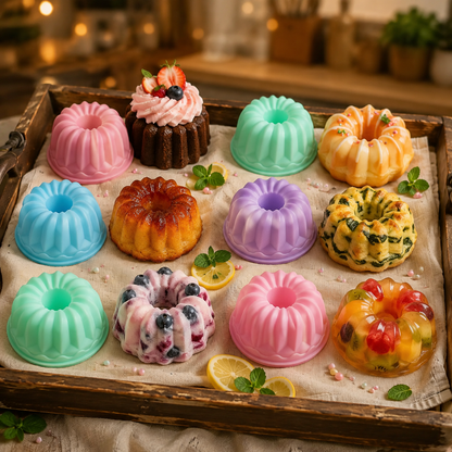 TYIIPRO™ Silicone Pumpkin Baking Cups Set