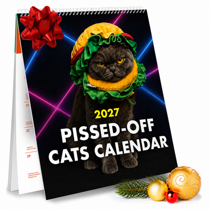2027 Pissed-off Cats Calendar