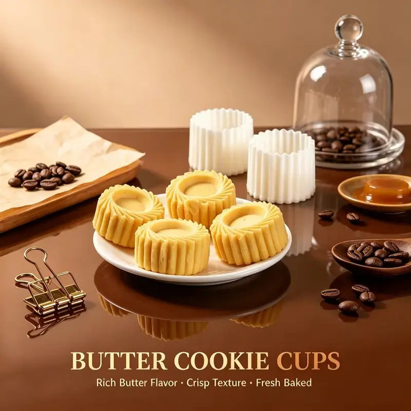 TYIIPRO™ 2-in-1 Pastry Mold – Make Beautiful Mooncakes, Cookies & Mini Cakes at Home