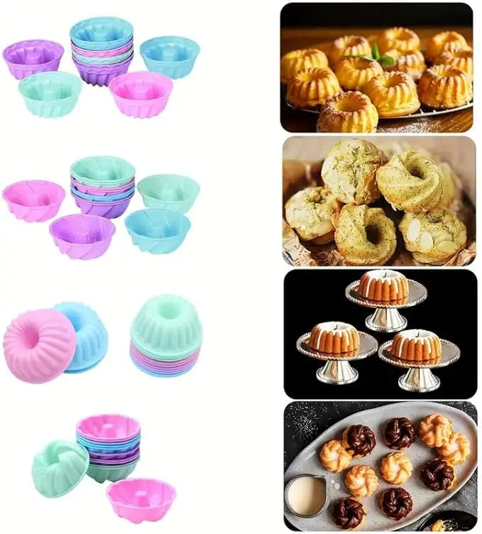 TYIIPRO™ Silicone Pumpkin Baking Cups Set