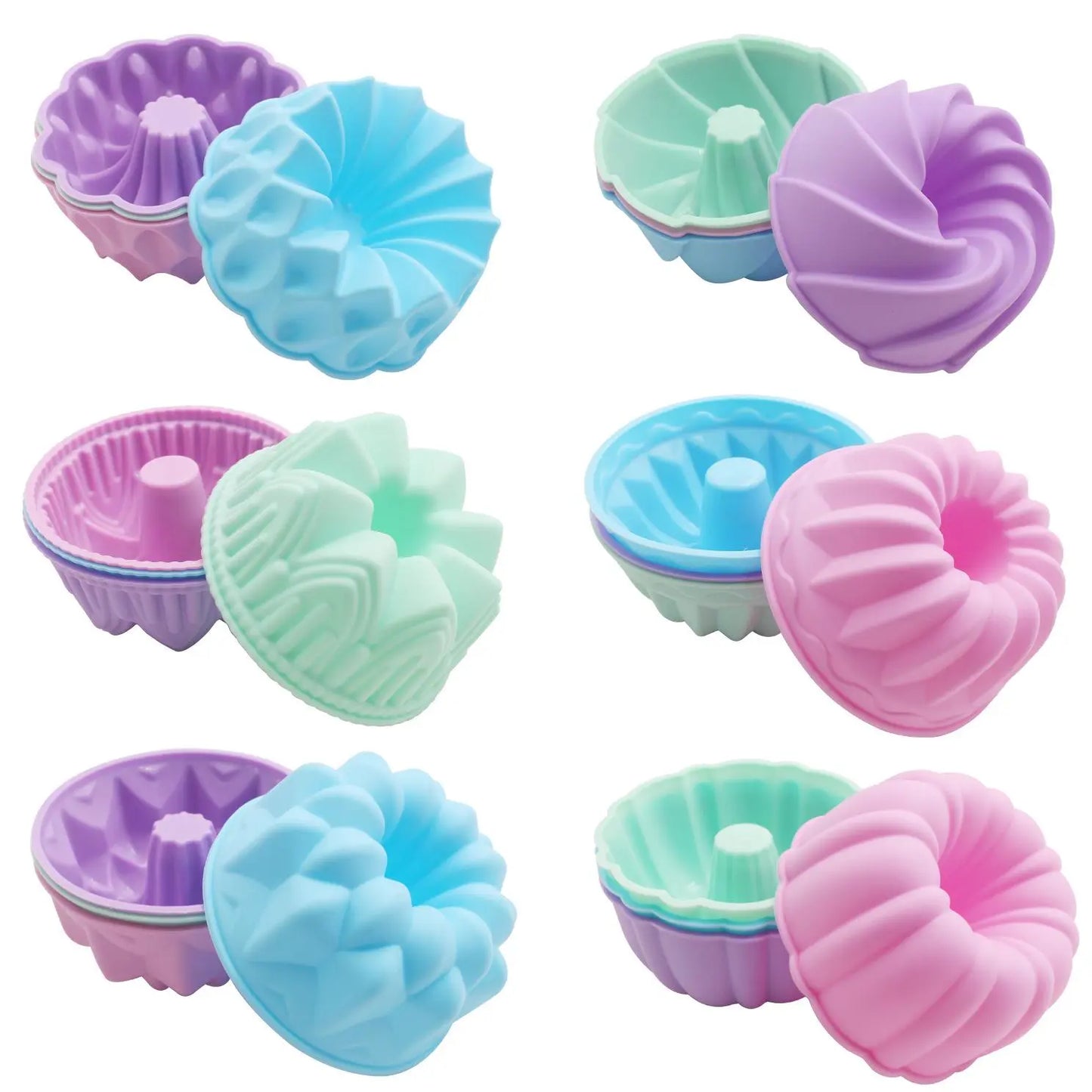 TYIIPRO™ Silicone Pumpkin Baking Cups Set