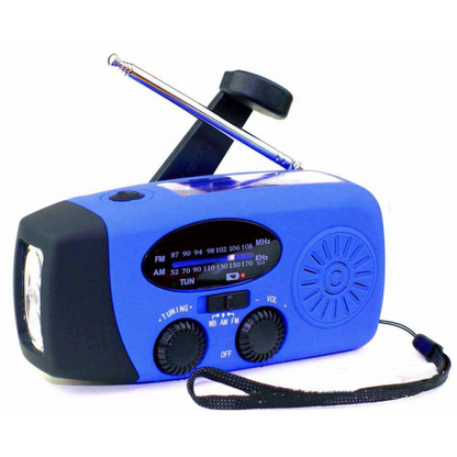 Portable Emergency Solar Hand Crank Radio