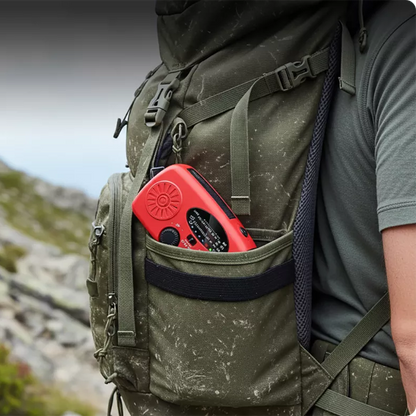 Portable Emergency Solar Hand Crank Radio
