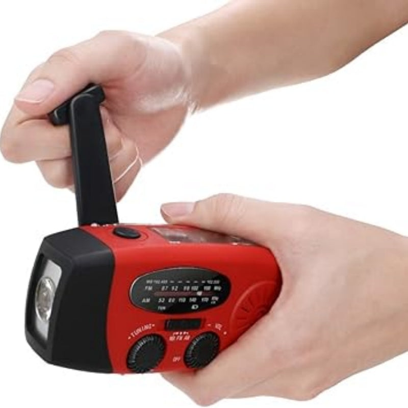 Portable Emergency Solar Hand Crank Radio
