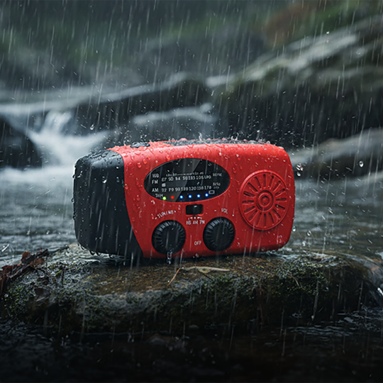 Portable Emergency Solar Hand Crank Radio