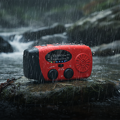 Portable Emergency Solar Hand Crank Radio