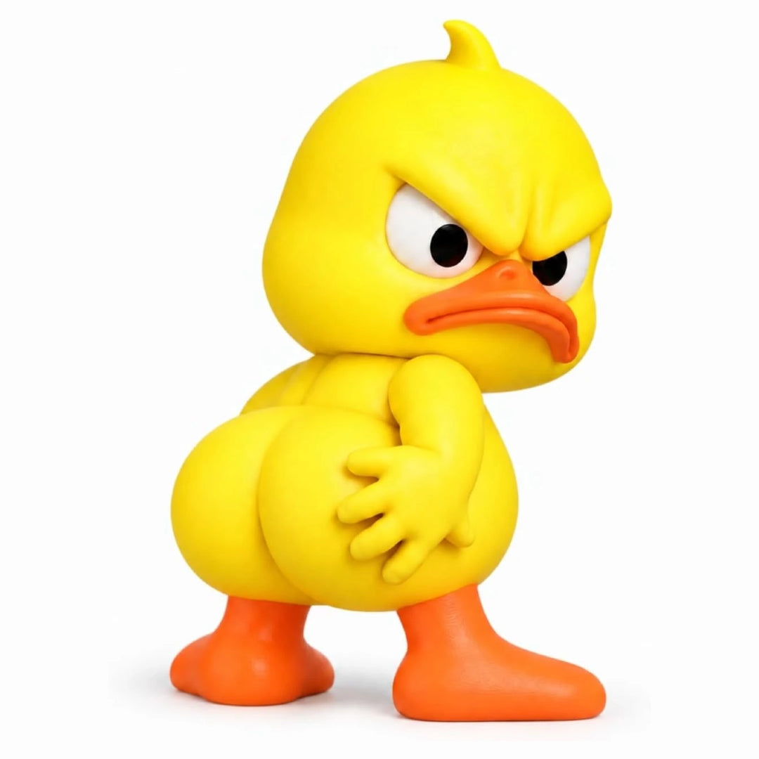TYII Funny Angry Duck Figurine