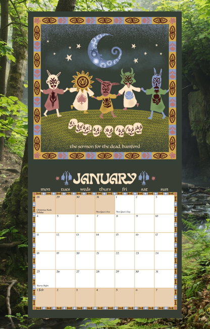 FOLKTALES WITHIN THE PEAK DISTRICT CALENDAR 2027