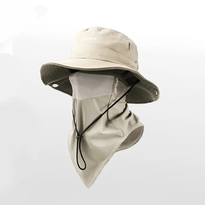 Unisex Sun Protection Hat with Neck Flap