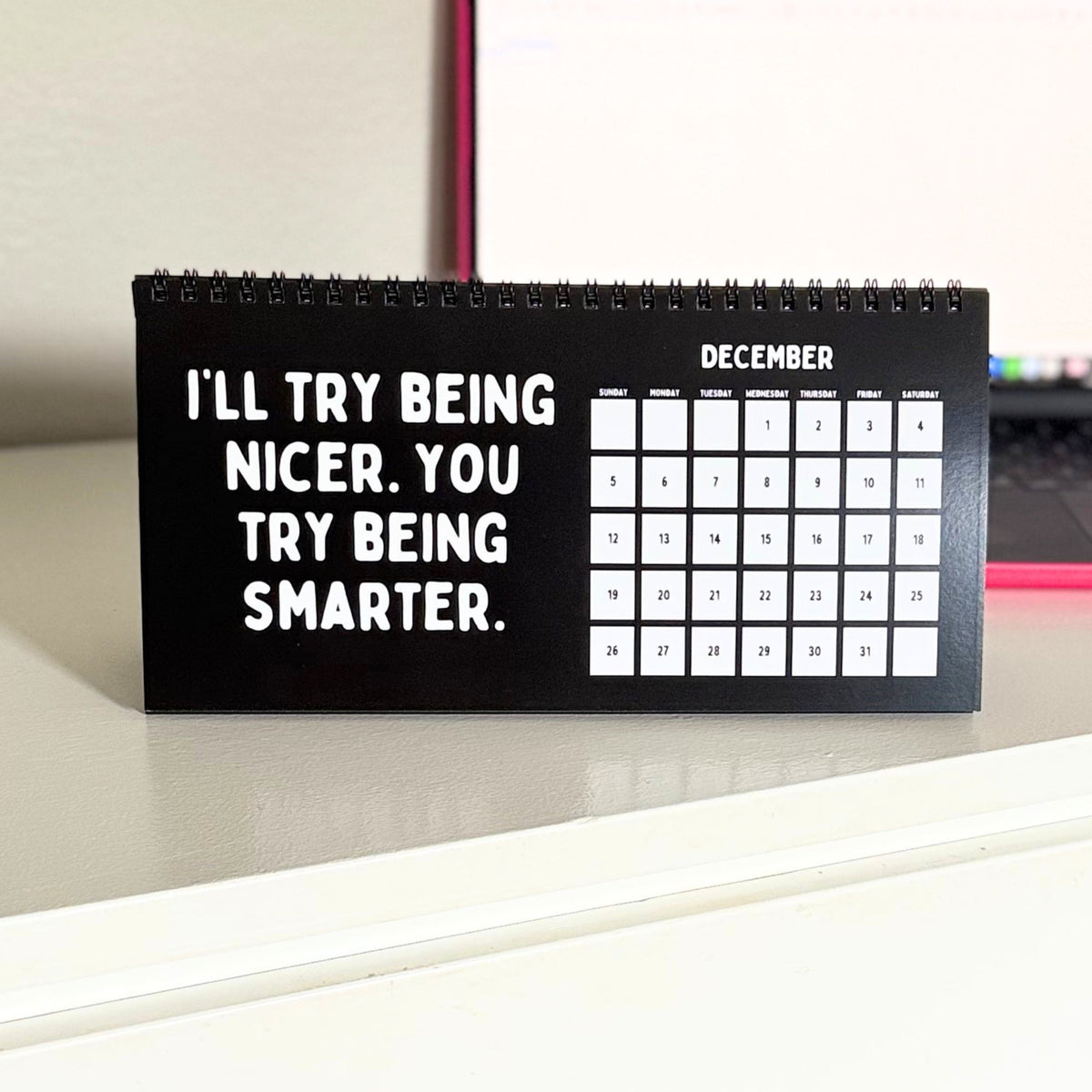 2027 Things I Want To Say At Work Calendar