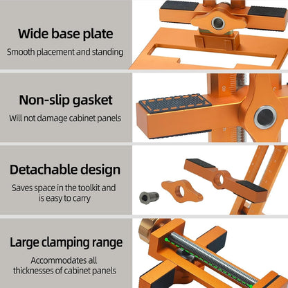 Multifunctional Cabinet Door Installation Aid