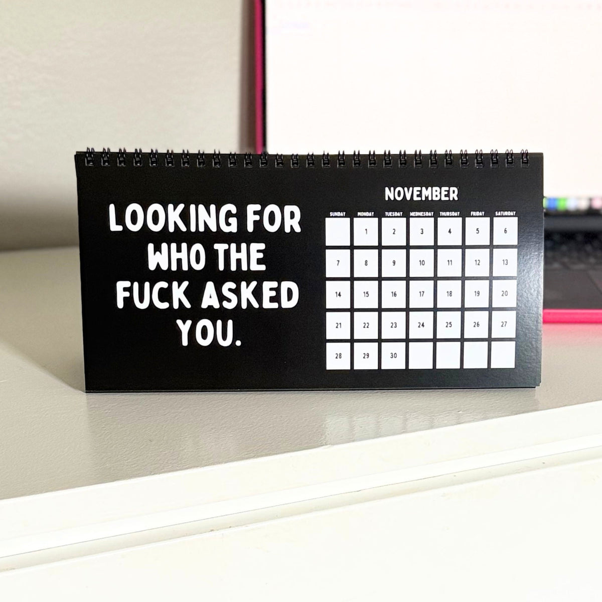 2027 Things I Want To Say At Work Calendar