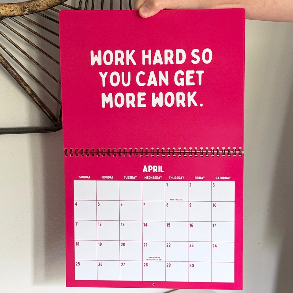 2027 Things I Want To Say At Work Calendar
