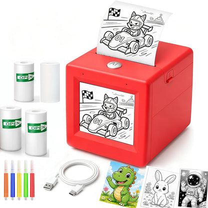TYII™AI Voice-Activated Mini Sticker Printer