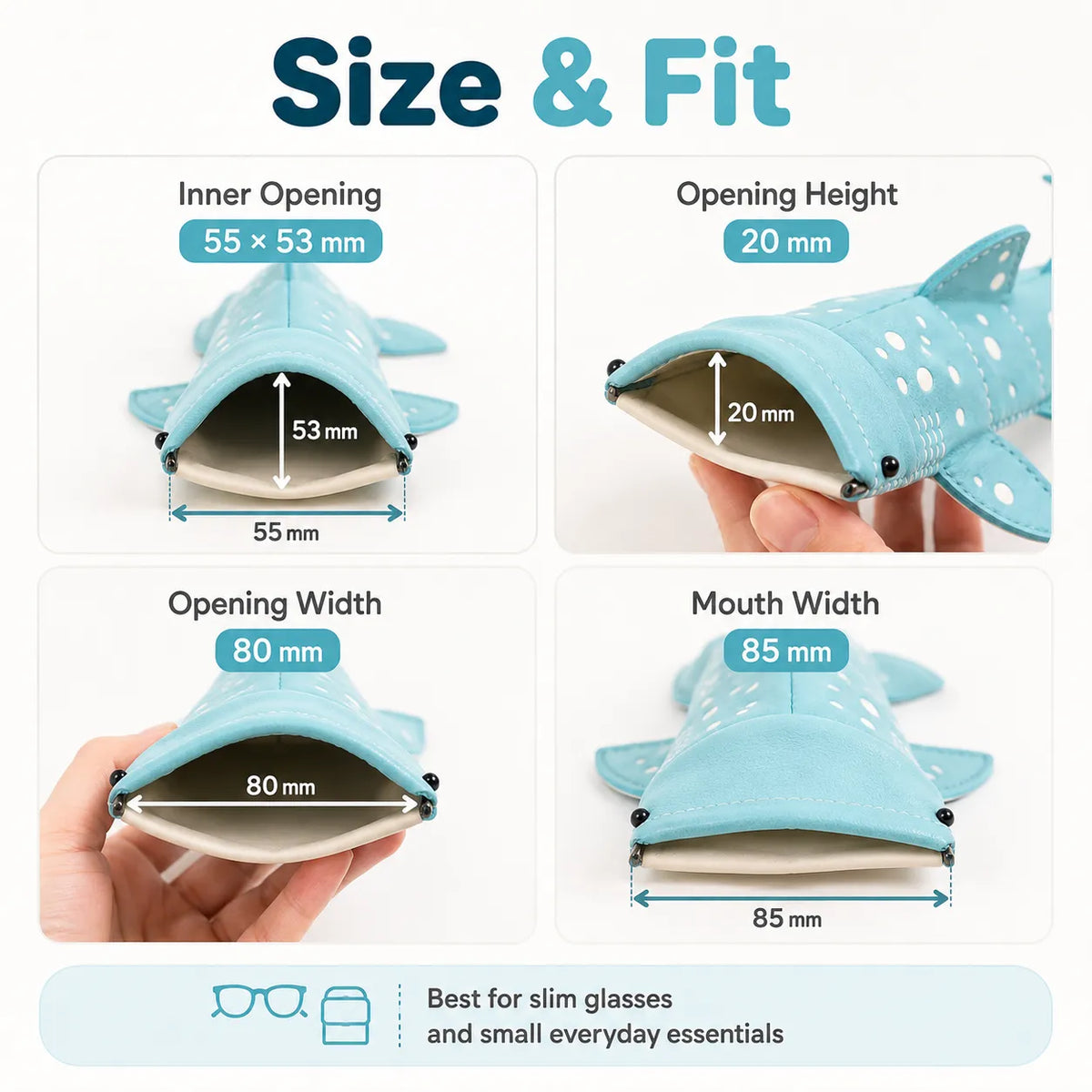🦈🌊Cute  Shark-Shaped Bag