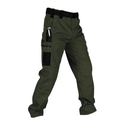 Men's Solid Color Tactical Work Pants