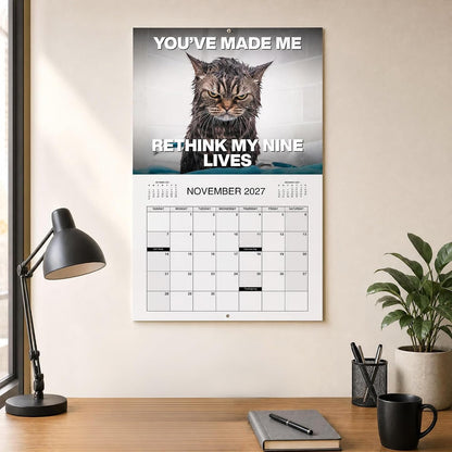 2027 Pissed-Off Cats Calendar