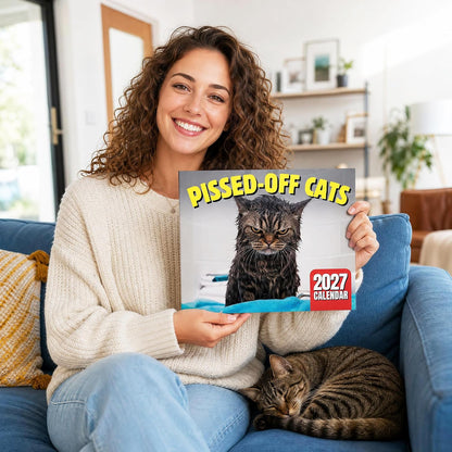 2027 Pissed-Off Cats Calendar