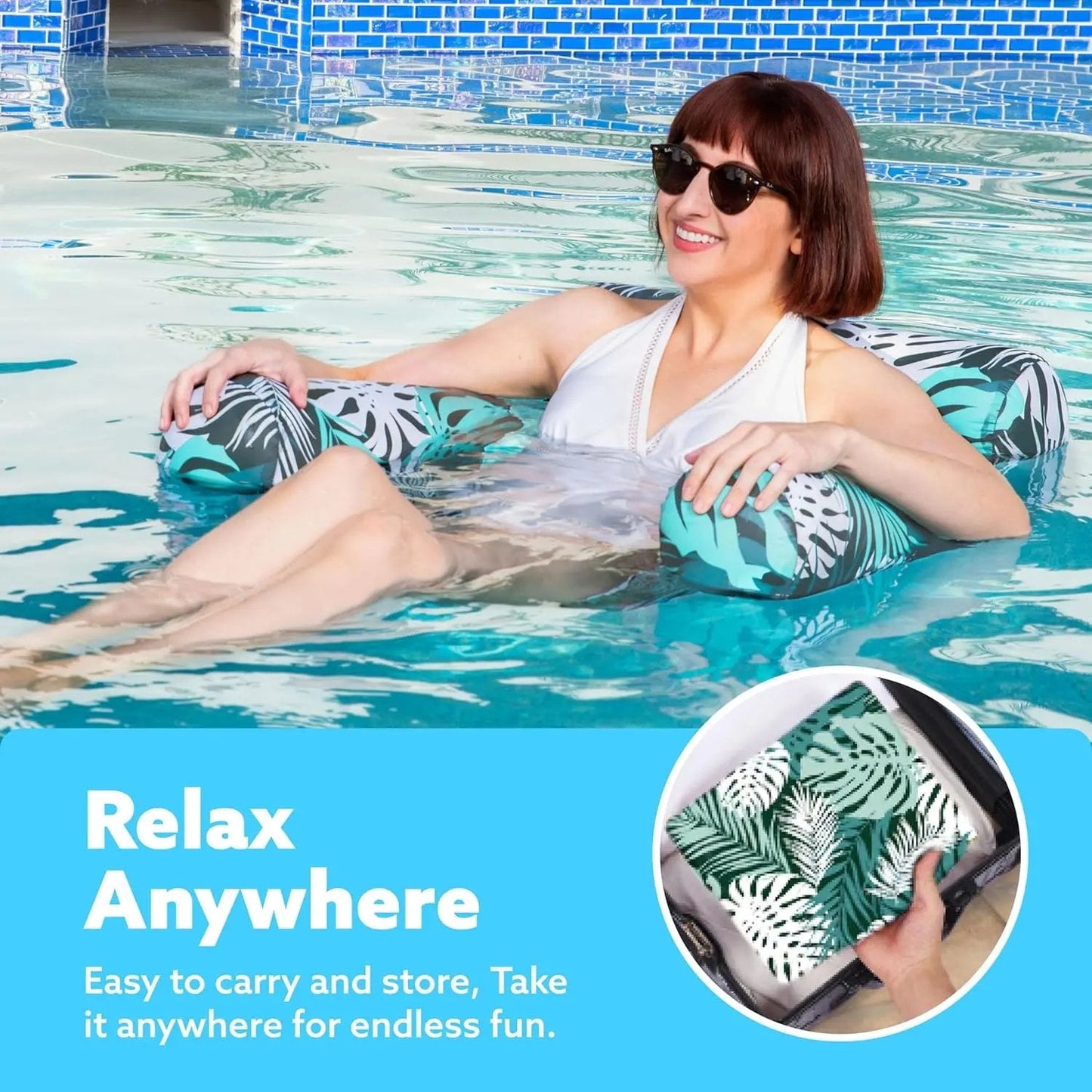 ⚡Summer Hot Sale🔥Inflatable Pool Floats Adult