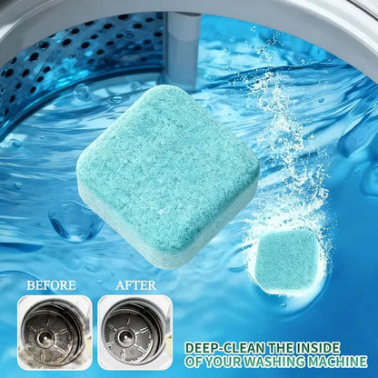 Washing Machine Cleaner Descaler - Deep Cleaning Tablets For HE Front Loader & Top Load Washer