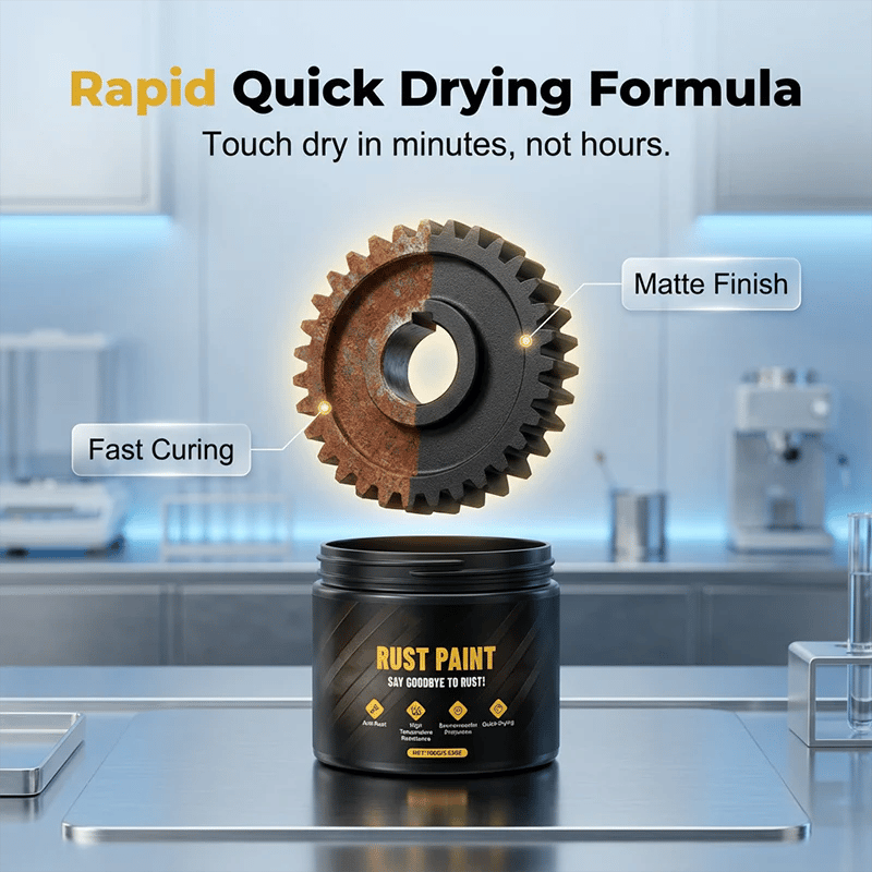 Water-Based Metallic Paint Rust Converter