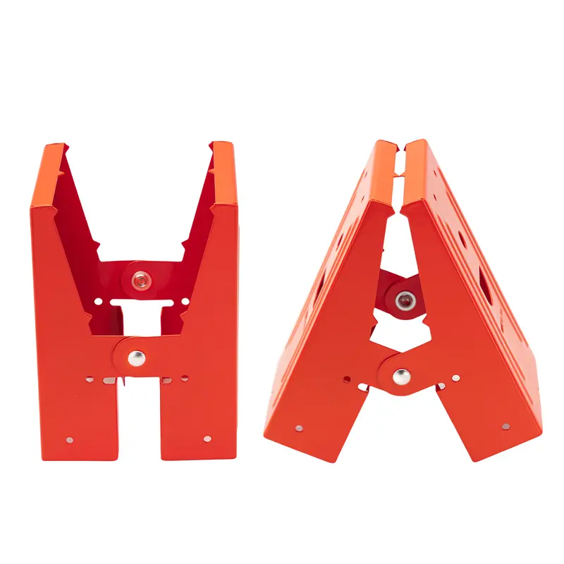 🛠️ 2Pcs Heavy Duty Sawhorse Brackets with Down Clamp