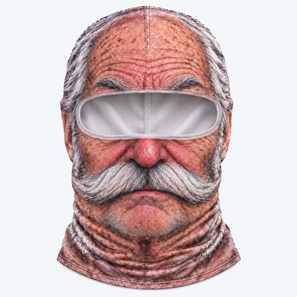Funny Realistic Face Ski Mask – Hilarious Winter Party & Outdoor Gear