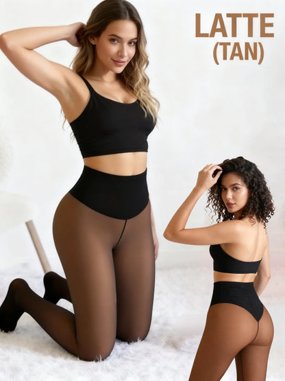 🔥hot Sale 49% Off!!⚡50k+ Sold!❄️one-seam The-original Magic Fleece Lined Leggings✨