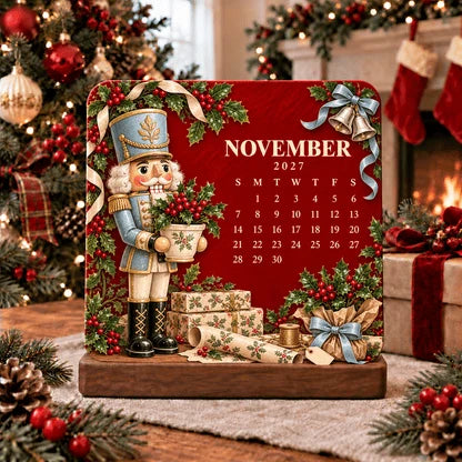 🪴✨ 2027 Eco-Friendly Plantable "Eternal" Seed Calendar — Christmas Edition