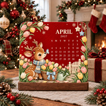 🪴✨ 2027 Eco-Friendly Plantable "Eternal" Seed Calendar — Christmas Edition