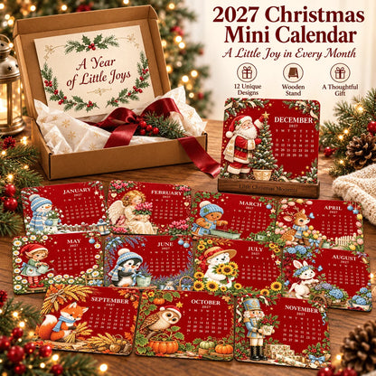 🪴✨ 2027 Eco-Friendly Plantable "Eternal" Seed Calendar — Christmas Edition