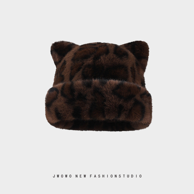 Cat Ear Plush Winter Beanie