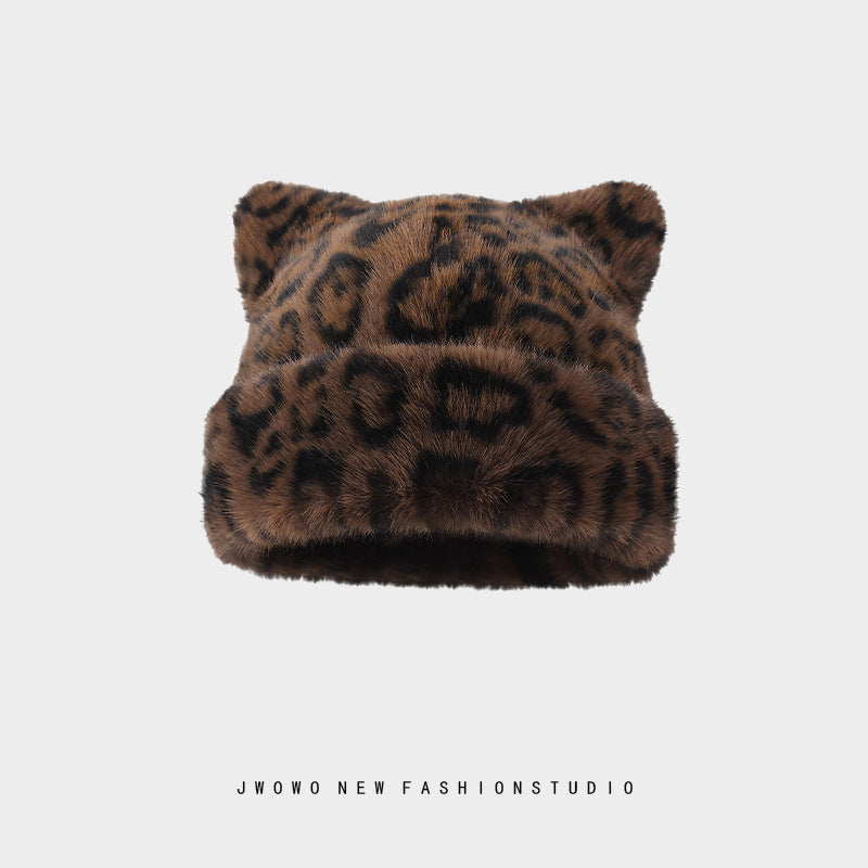 Cat Ear Plush Winter Beanie