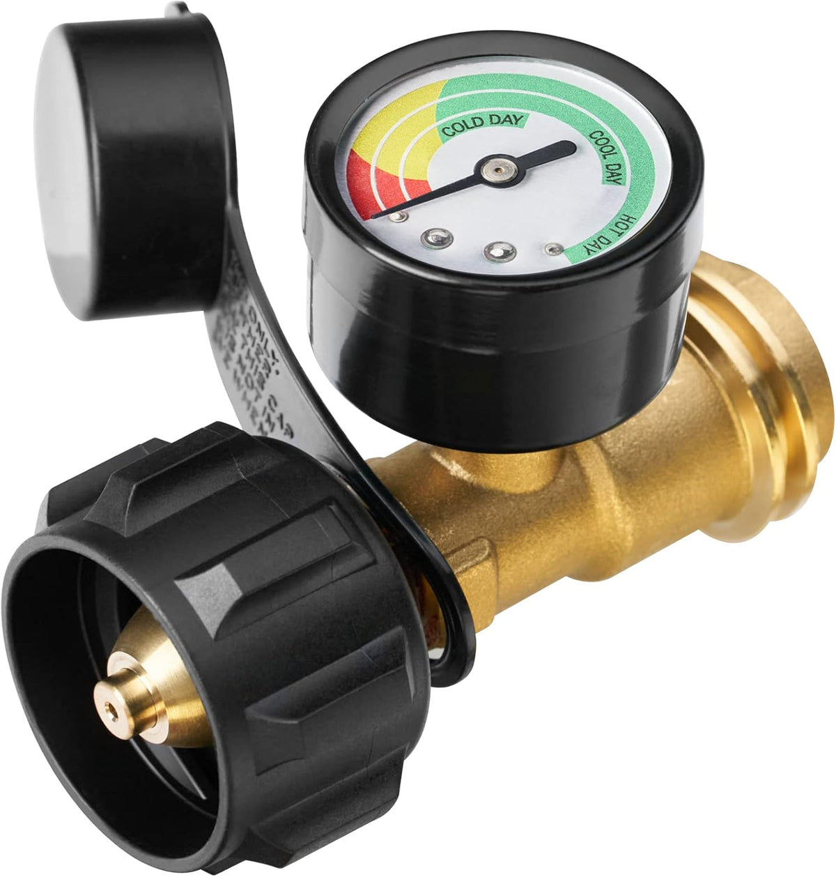 2026 New Universal Propane Tank Gauge – Easy-Read Fuel Level Indicator for 5-40 lb LP Tanks