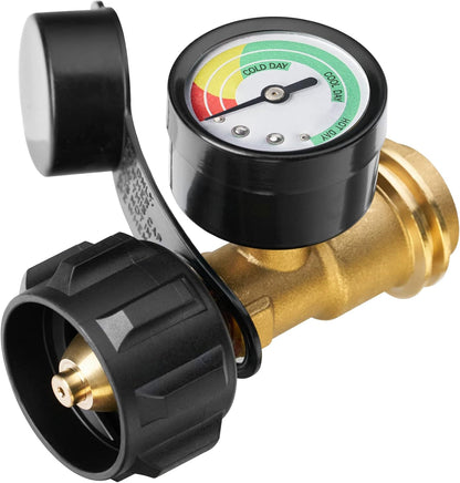 2026 New Universal Propane Tank Gauge – Easy-Read Fuel Level Indicator for 5-40 lb LP Tanks