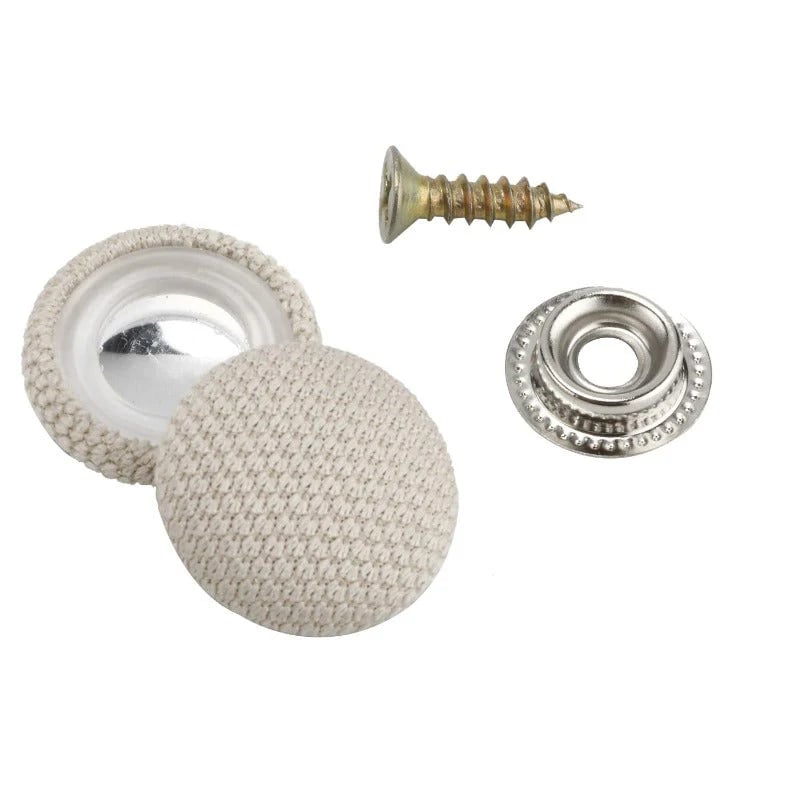 TYIIPRO™ Car Roof Headliner Repair Clips – Fabric-Covered Retainer Buttons for Sagging Auto Ceiling Liner