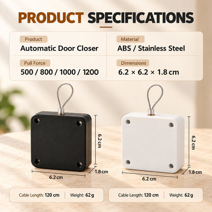 Automatic Punch-Free Sensor Door Closer