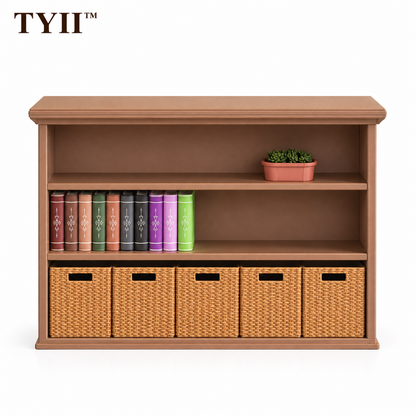 Mini Bookcase Gaming Dock Cover – Hidden Game Card Storage & Cozy Desk Decor | TYII™