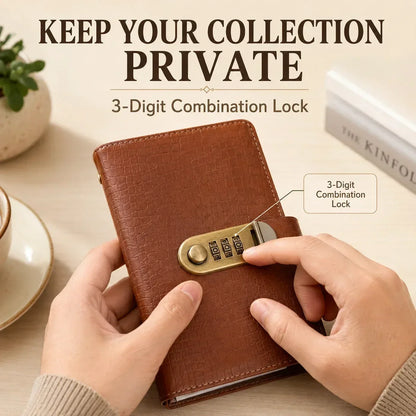 A6 savings notebook,3-DigitResettable Password Lock